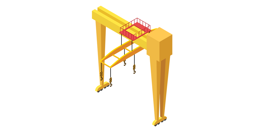 บริการตรวจปั้นจั่นขาสูง Gantry Crane