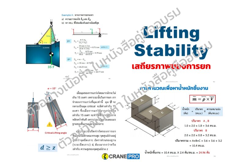 การประเมินน้ำหนักสิ่งของก่อนวางแผนการยก